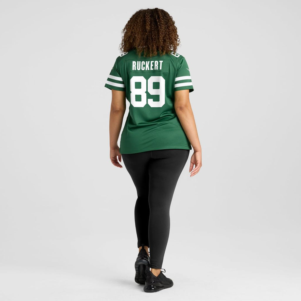 Jeremy Ruckert New York Jets Women's Game Jersey - Legacy Green