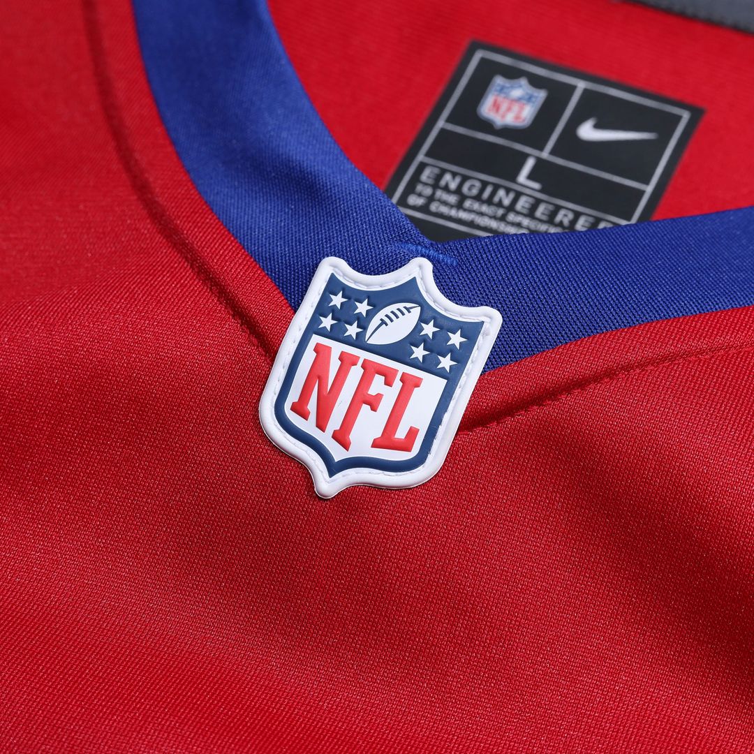 Jaxson Dart New York Giants Team Game Jersey - Royal