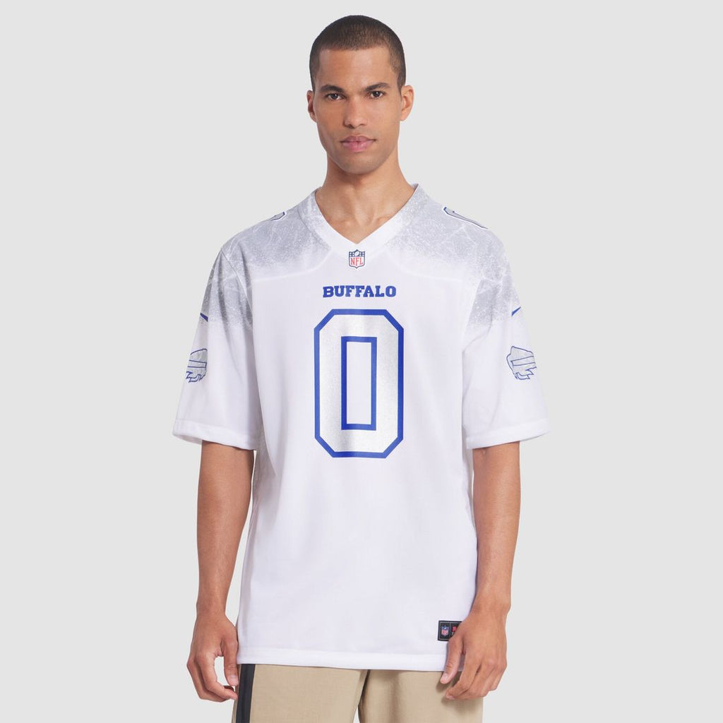 Keon Coleman Buffalo Bills 2025 Rivalries Collection Game Jersey - White