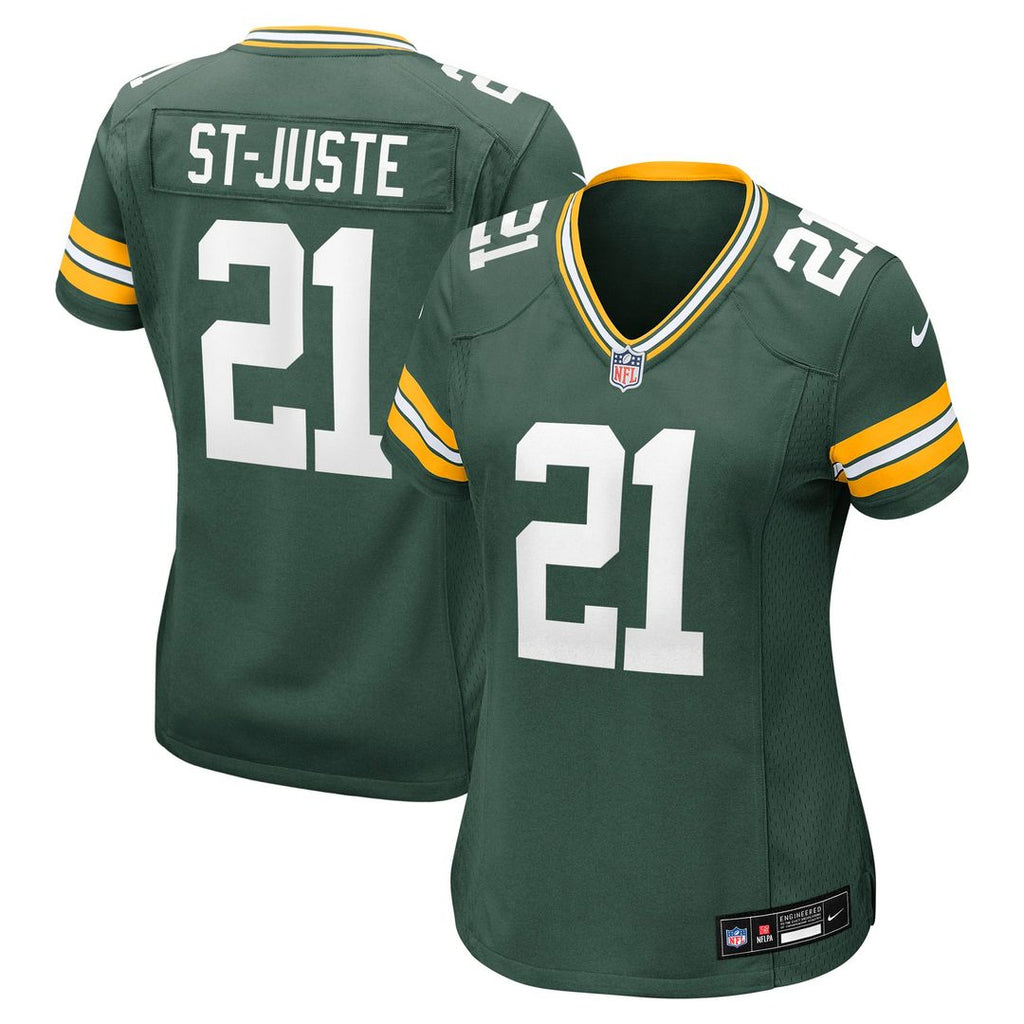 Benjamin St-Juste Green Bay Packers Women's Team Game Jersey - Green