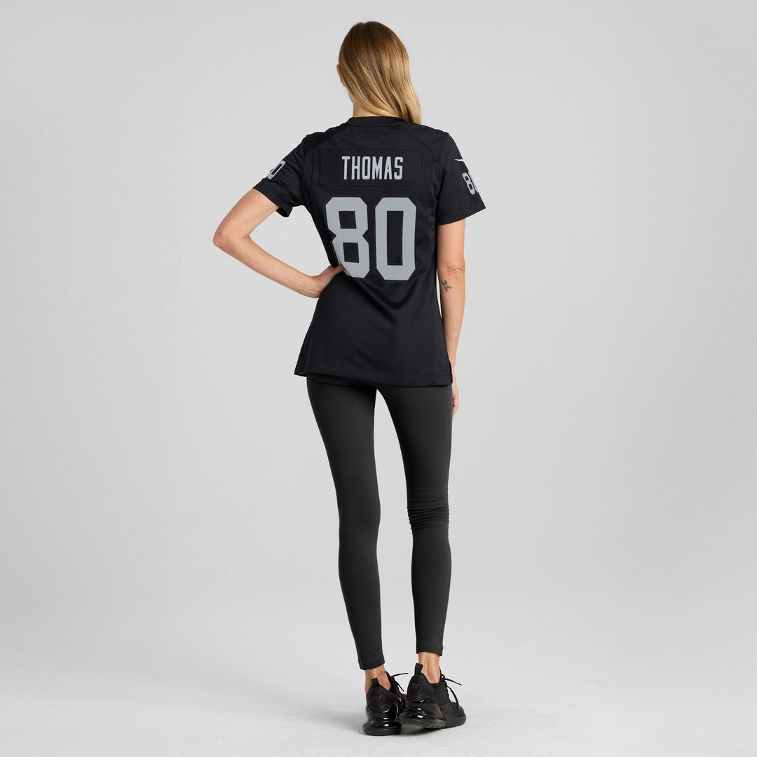 Ian Thomas Las Vegas Raiders Women's Team Game Jersey - Black