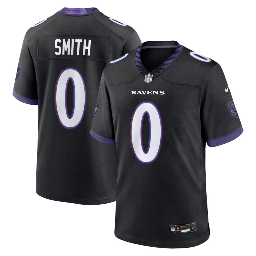 Roquan Smith Baltimore Ravens Alternate Game Jersey - Black