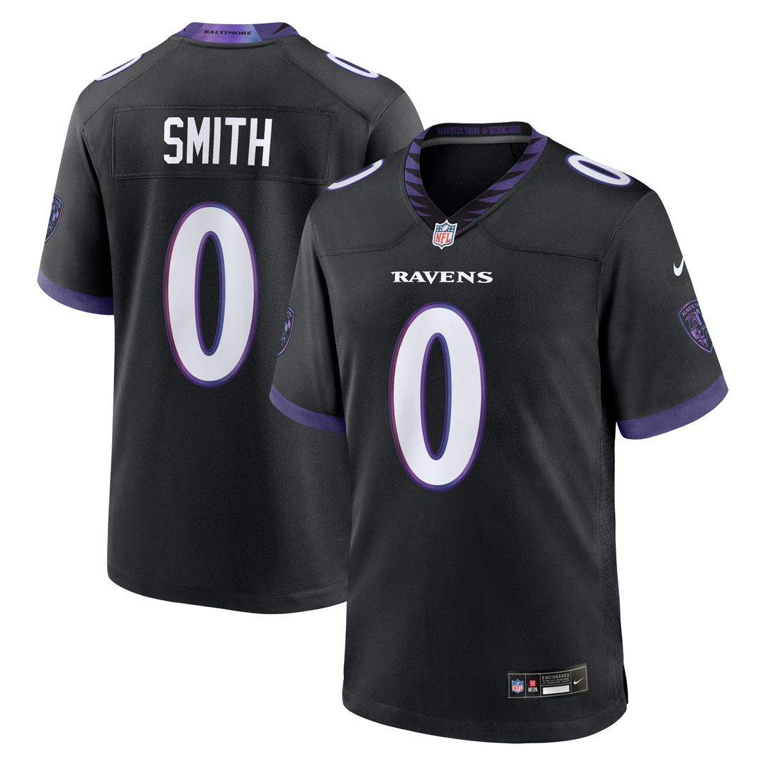 Roquan Smith Baltimore Ravens Alternate Game Jersey - Black