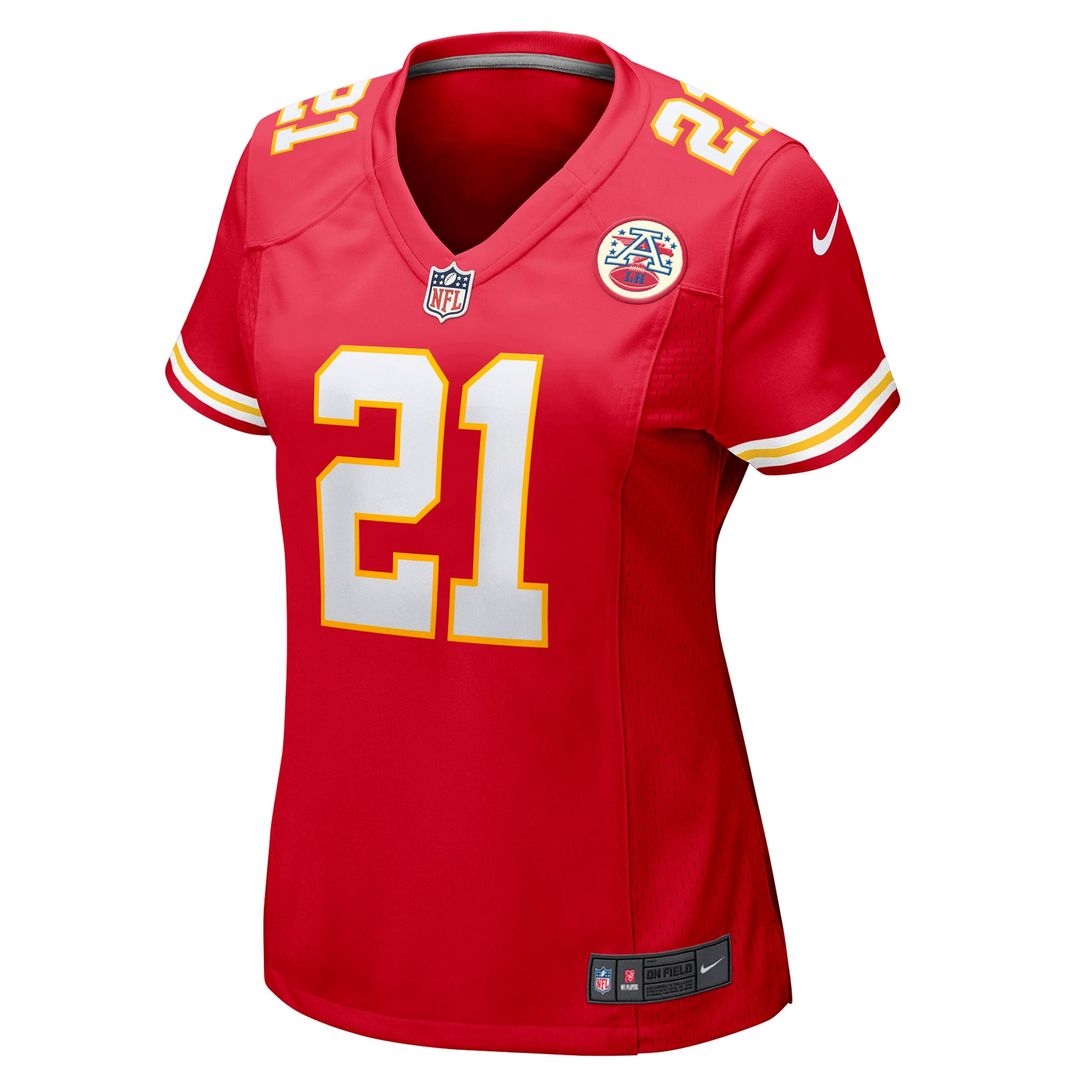 Jaden Hicks Kansas City Chiefs Women's Game Jersey - Red