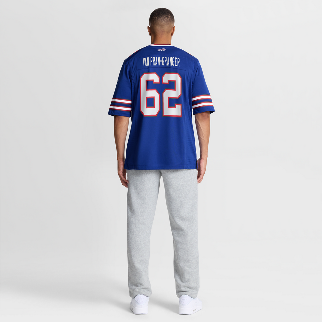 Sedrick Van Pran-Granger Buffalo Bills Game Jersey - Royal