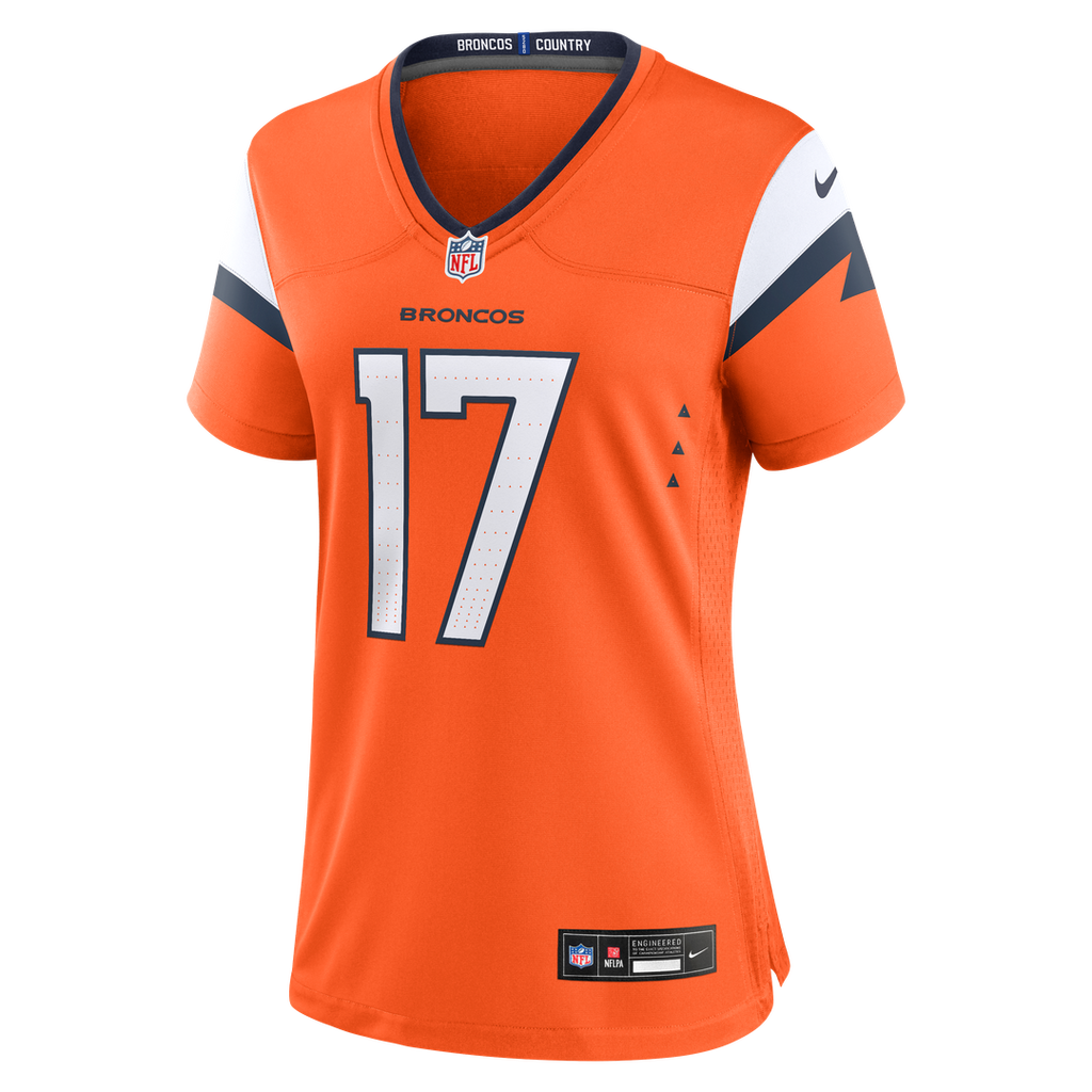 Jaylen Waddle Denver Broncos Women's Game Jersey - Orange