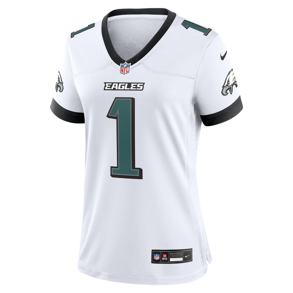 Jalen Hurts Philadelphia Eagles Women's Team Game Jersey - Midnight Green