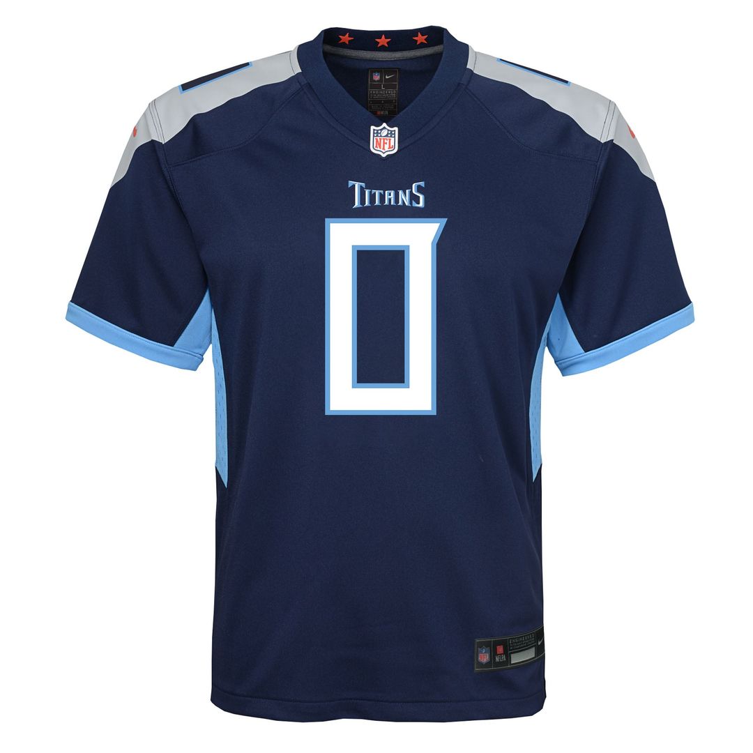 Calvin Ridley Tennessee Titans Youth Game Jersey - Light Blue