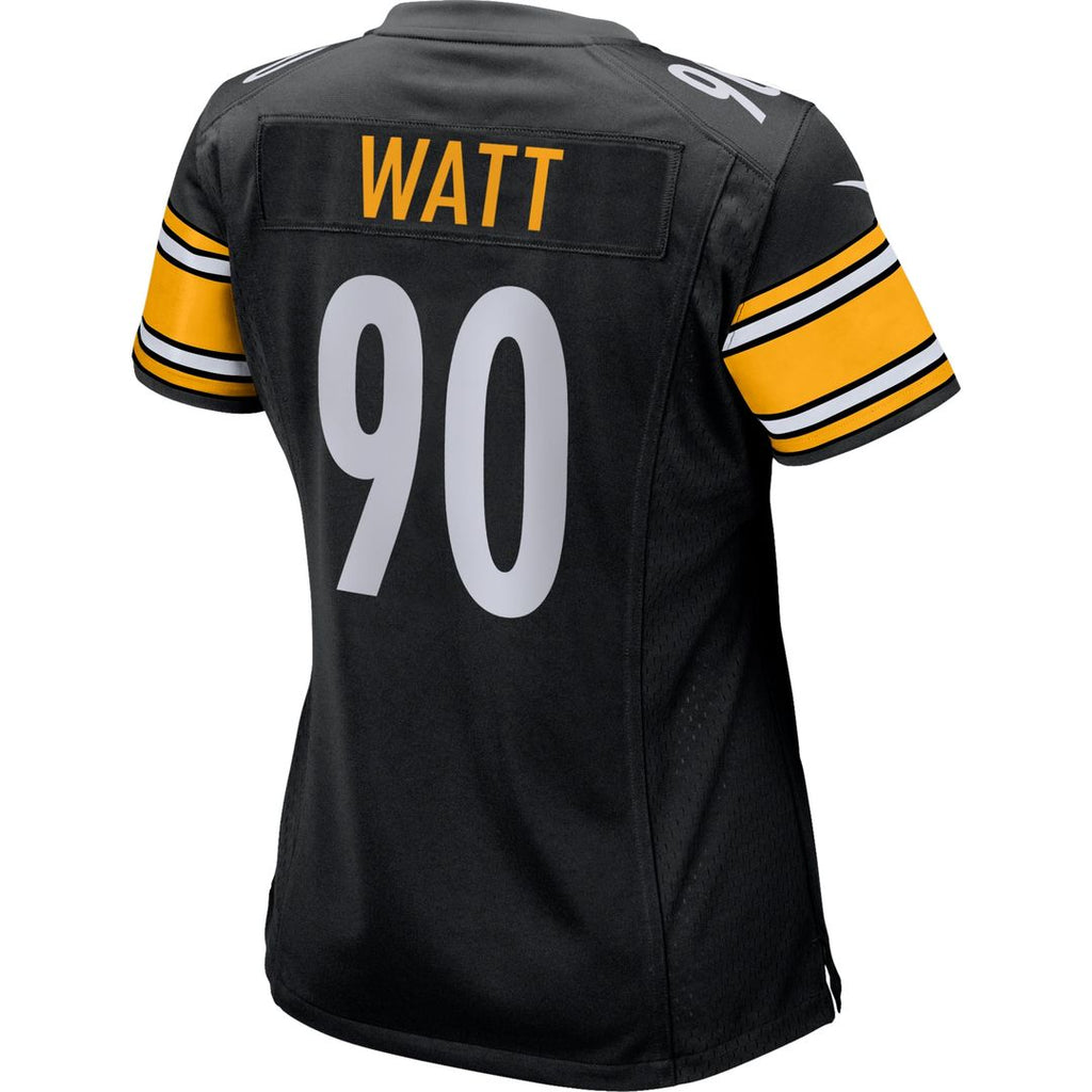 T.J. Watt Pittsburgh Steelers Women's Game Jersey - Black