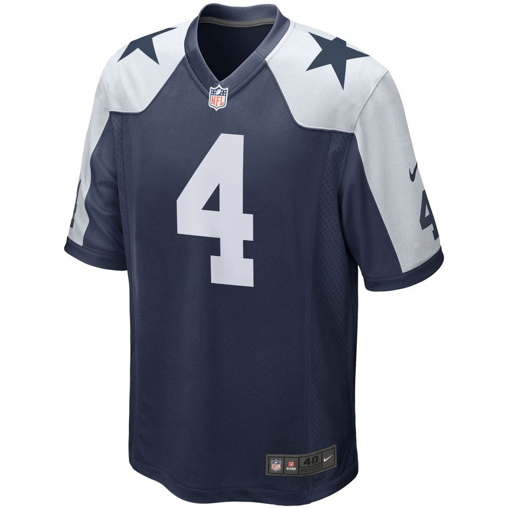 Dak Prescott Dallas Cowboys Alternate Game Team Jersey - White