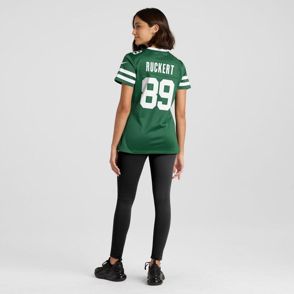 Jeremy Ruckert New York Jets Women's Game Jersey - Legacy Green