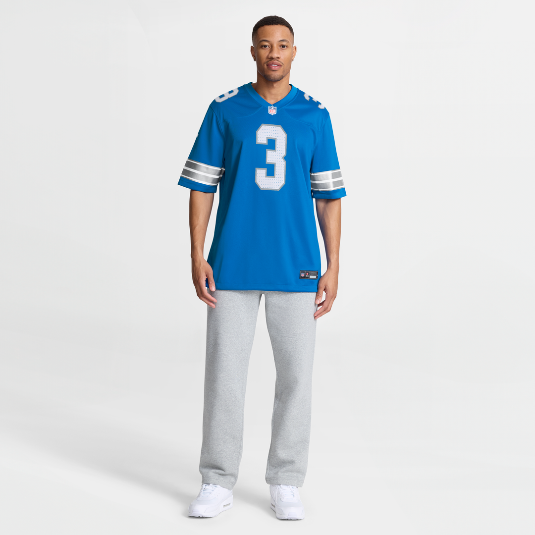 Jack Fox Detroit Lions Team Game Jersey - Blue