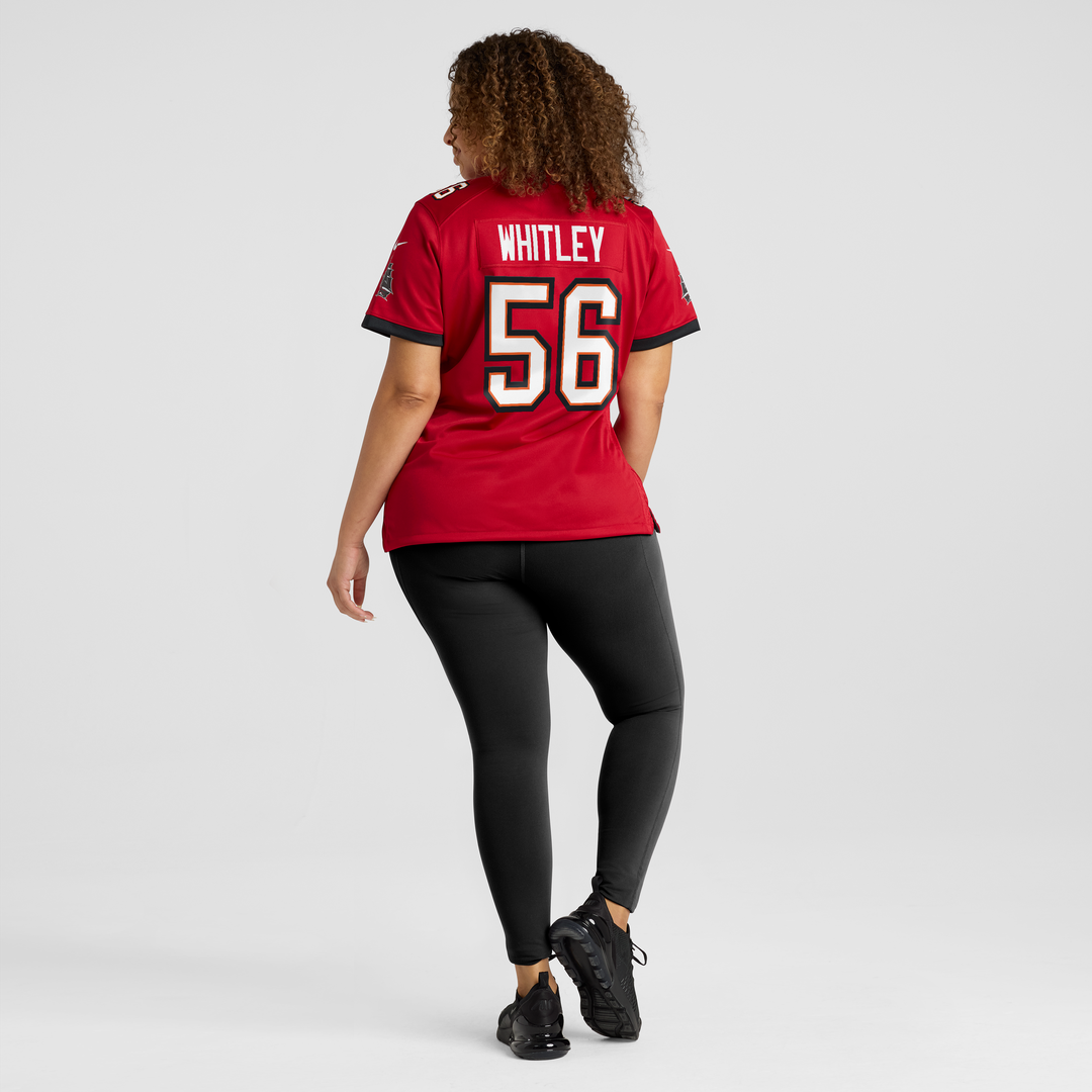 Benton Whitley Tampa Bay Buccaneers Women's Team Game Jersey - Red