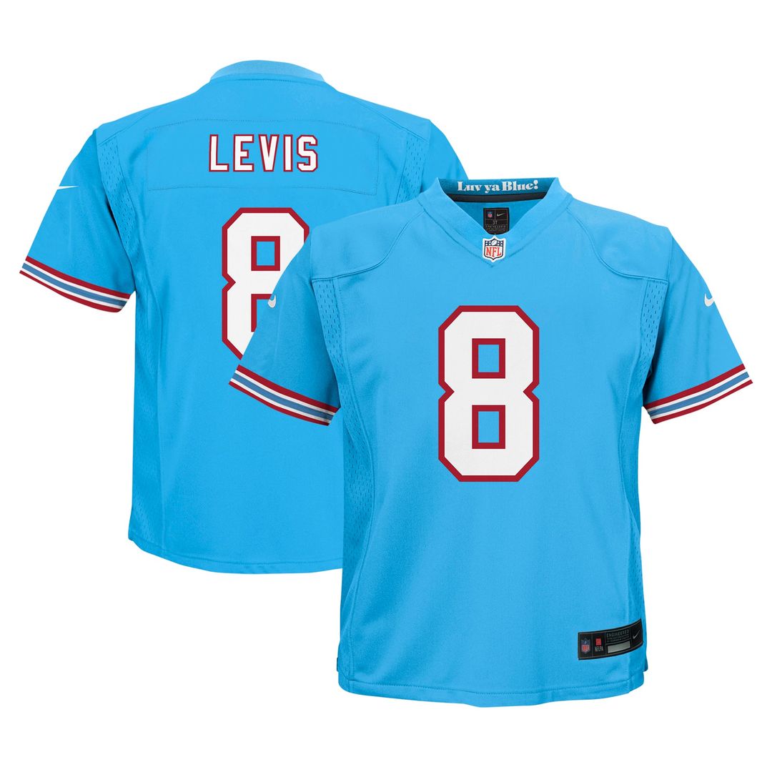 Will Levis Tennessee Titans Preschool Alternate Player Game Jersey - Light Blue