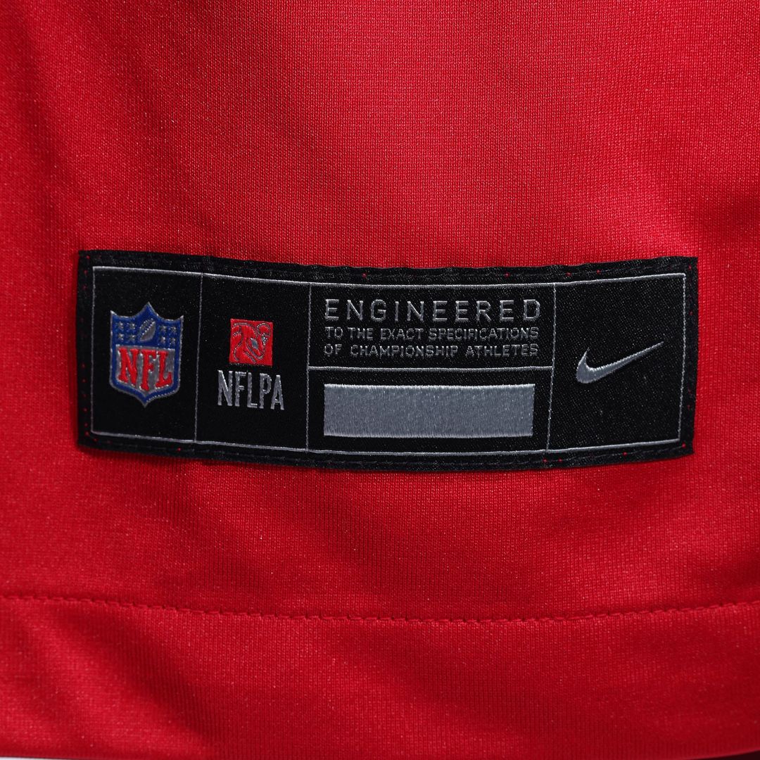 Jake Tonges San Francisco 49ers Team Game Jersey - Scarlet