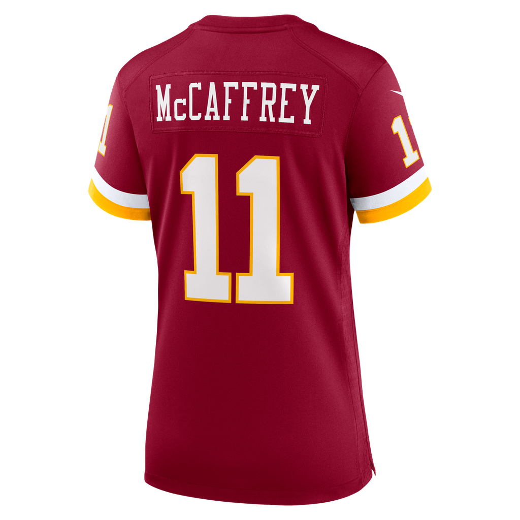 Luke McCaffrey Washington Commanders Women's Game Super Bowl Era Jersey - White
