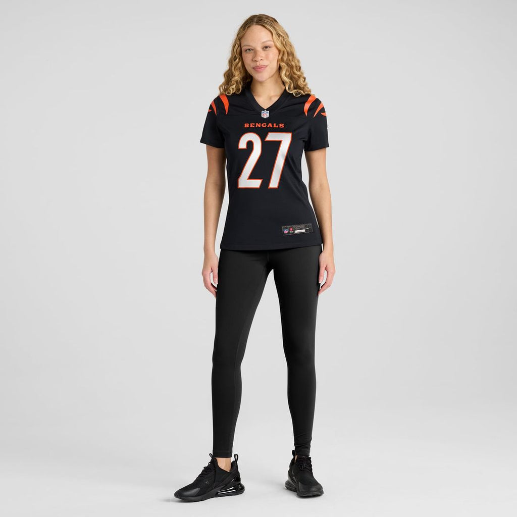 Battle Cincinnati Bengals Women's Team Game Jersey - Black