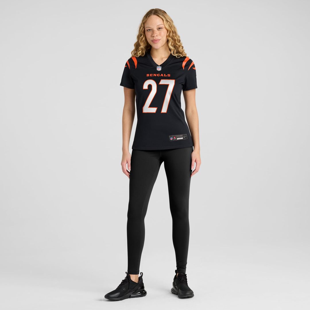 Battle Cincinnati Bengals Women's Team Game Jersey - Black