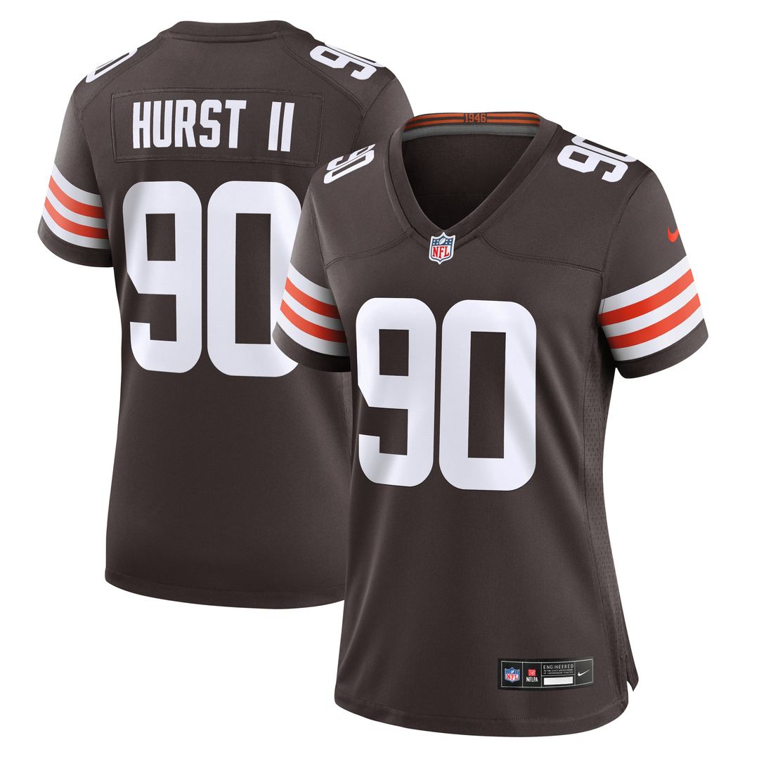 Maurice Hurst II Cleveland Browns Women's Game Jersey - Brown