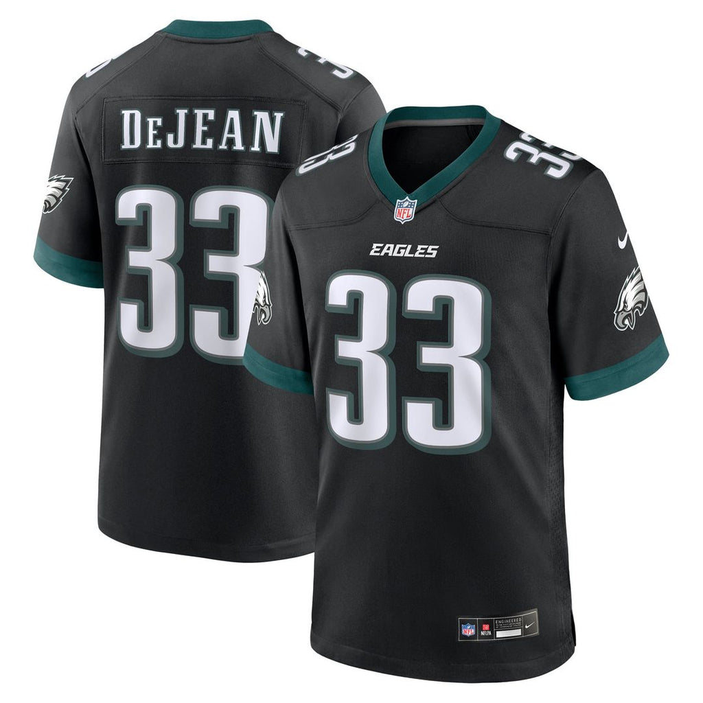 Cooper DeJean Philadelphia Eagles Alternate Player Game Jersey - Black