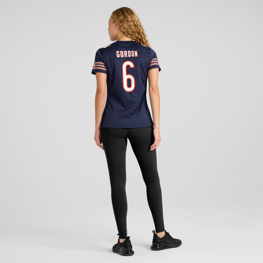 Kyler Gordon Chicago Bears Women's Game Player Jersey - Navy