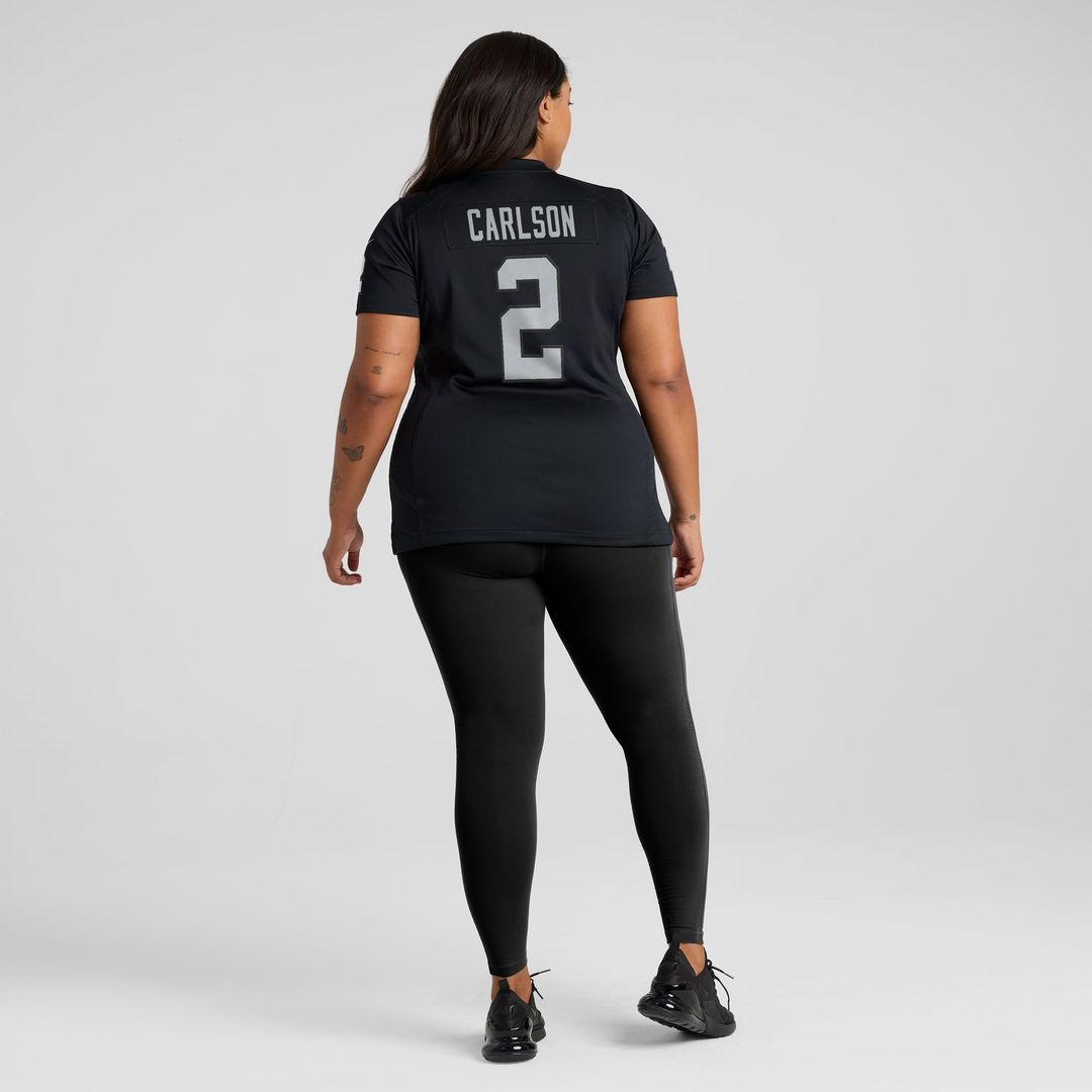 Daniel Carlson Las Vegas Raiders Women's Player Game Jersey - Black