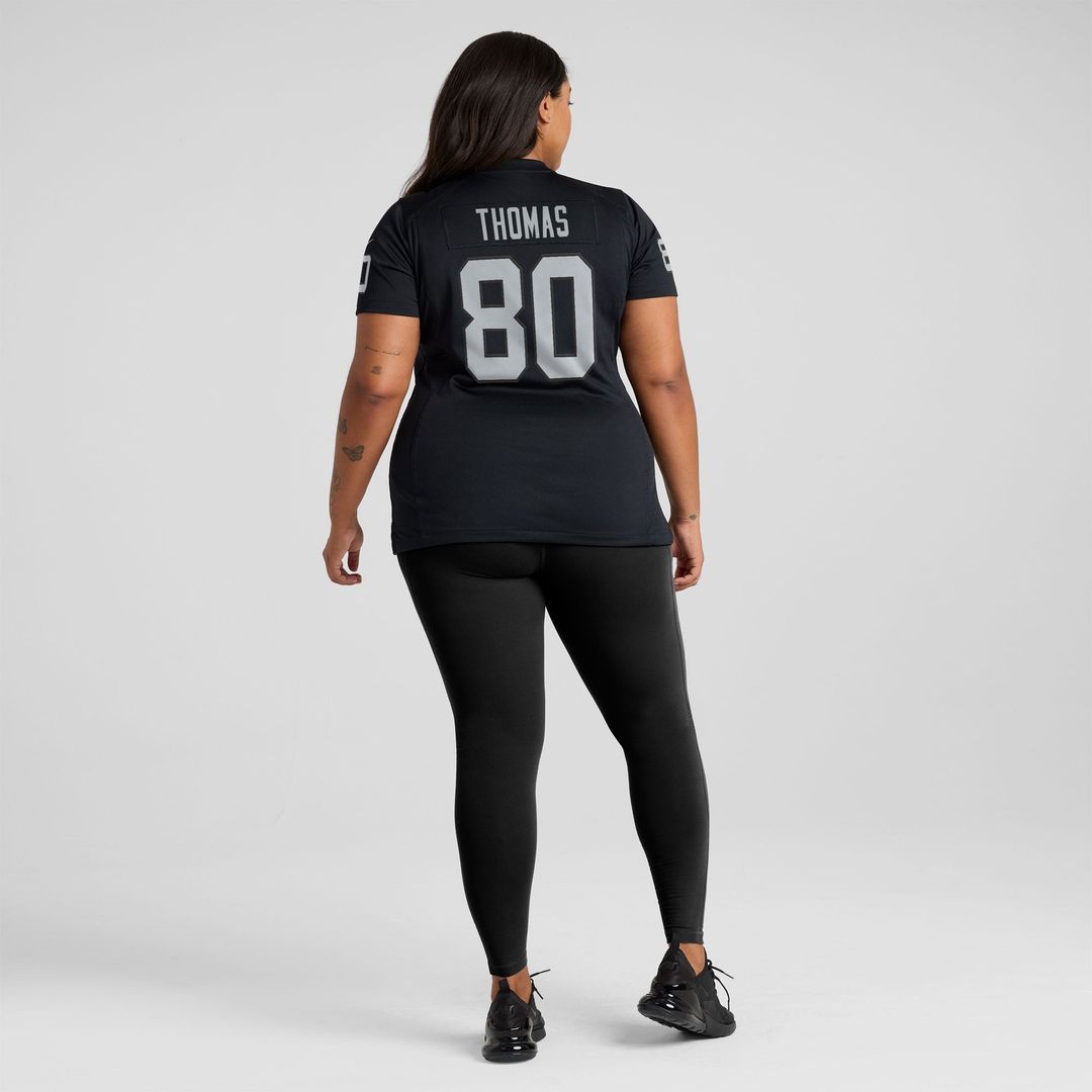 Ian Thomas Las Vegas Raiders Women's Team Game Jersey - Black