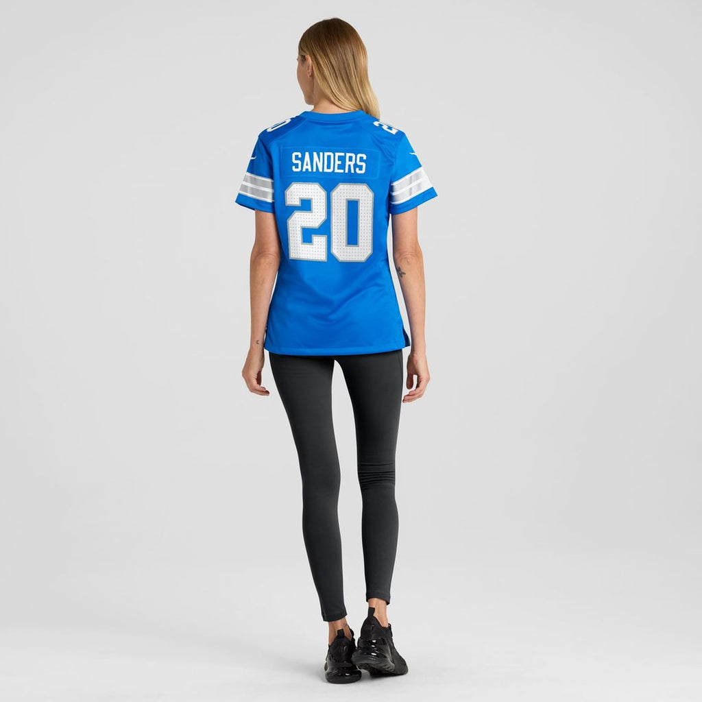 Barry Sanders Detroit Lions Women's Retired Player Game Jersey - Blue