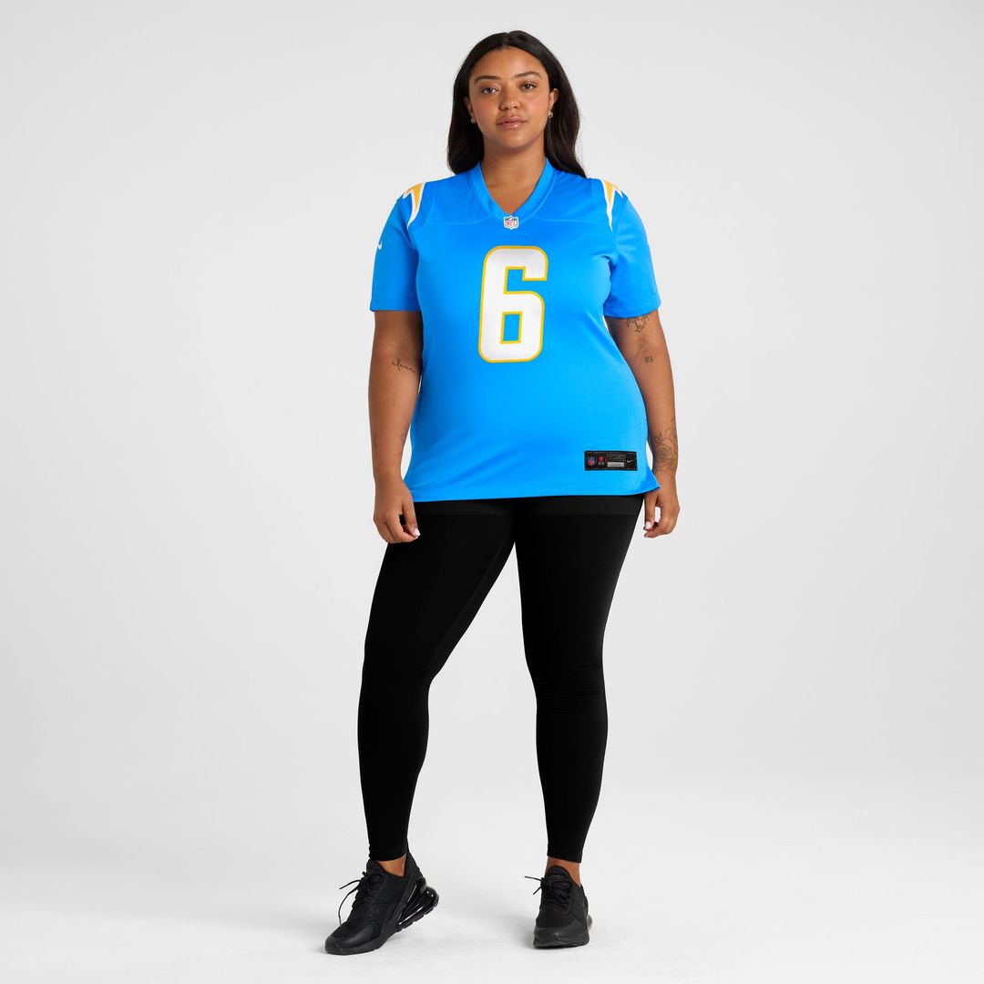 Denzel Perryman Los Angeles Chargers Women's Game Jersey - Powder Blue