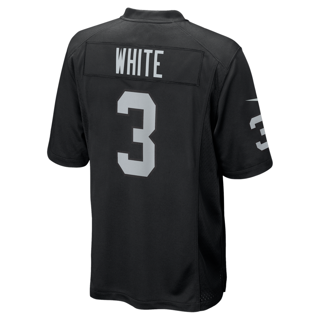 Zamir White Las Vegas Raiders Team Game Jersey - Black