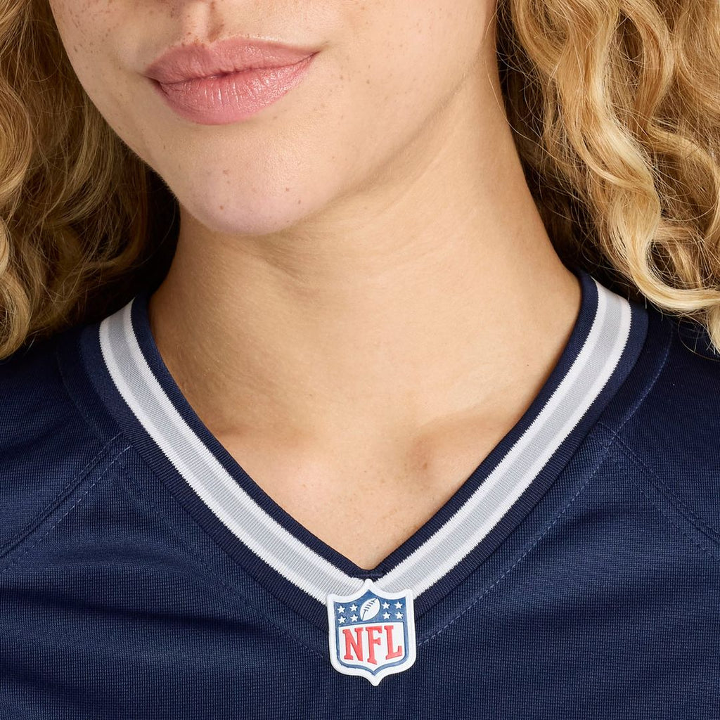 Number 1 Mom Dallas Cowboys Women's Game Jersey - Navy