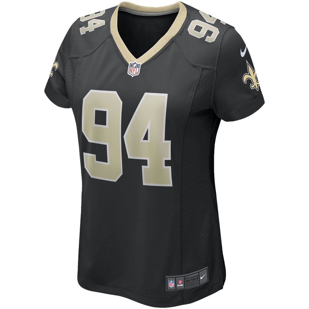 Cameron New Orleans Saints Women's Game Jersey - Black