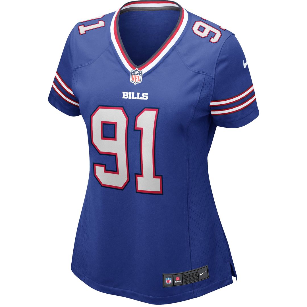 Ed Oliver Buffalo Bills Women's Game Jersey - Royal