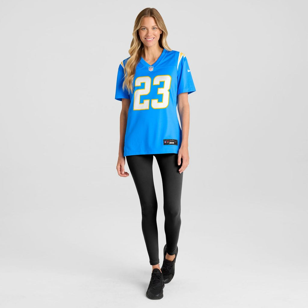 Tony Jefferson Los Angeles Chargers Women's Team Game Jersey - Powder Blue