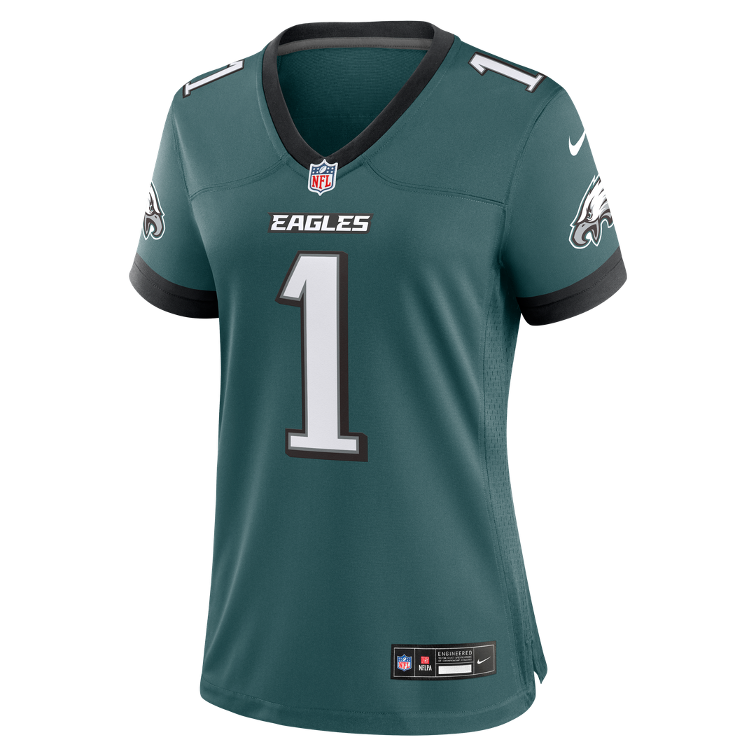 Jalen Hurts Philadelphia Eagles Women's Game Player Jersey - Kelly Green