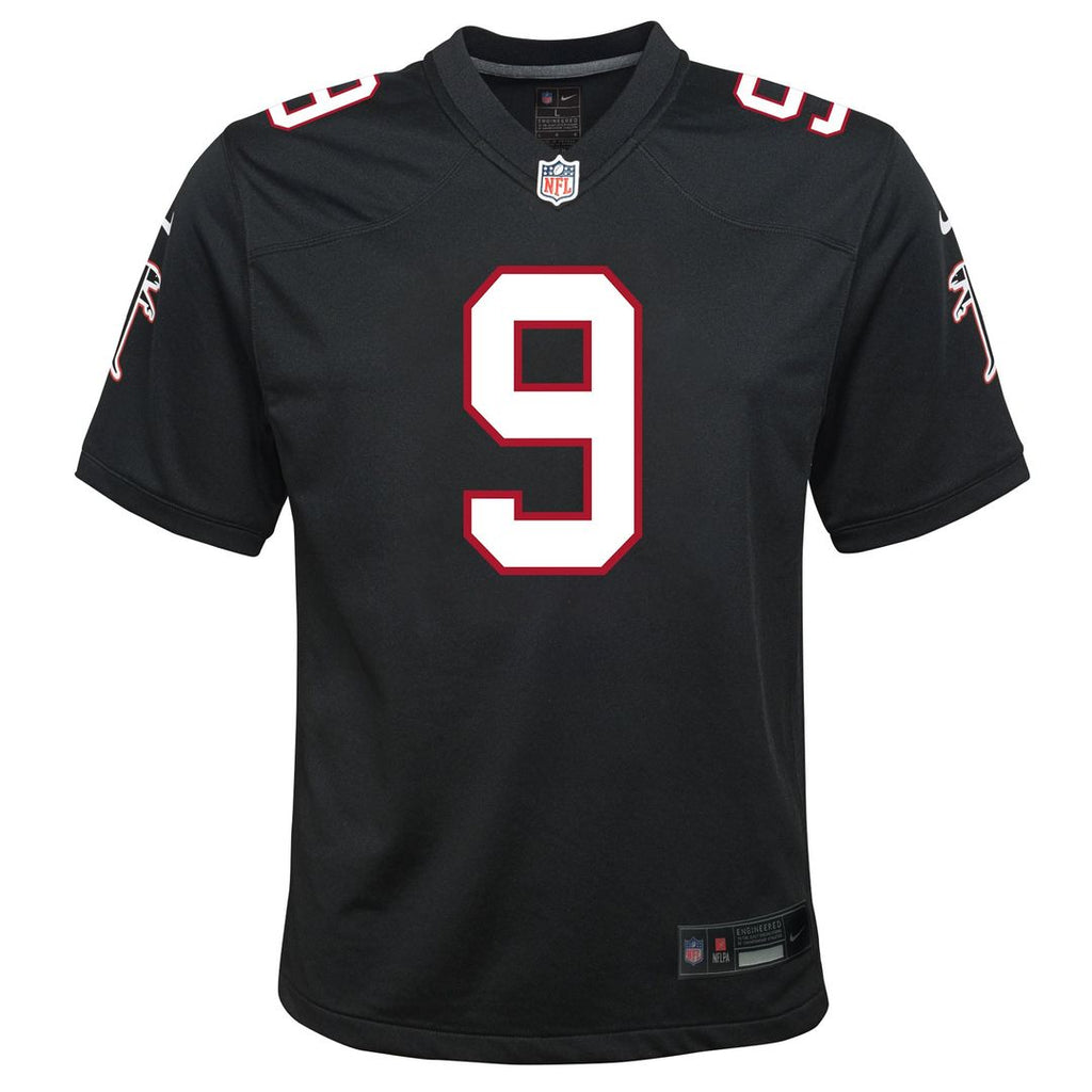 Michael Penix Jr. Atlanta Falcons Youth Alternate Game Jersey - Black