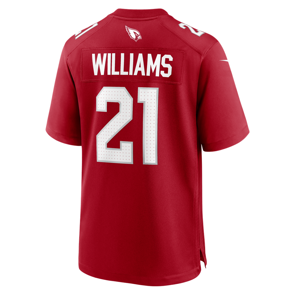 Garrett Williams Arizona Cardinals Game Jersey - Cardinal