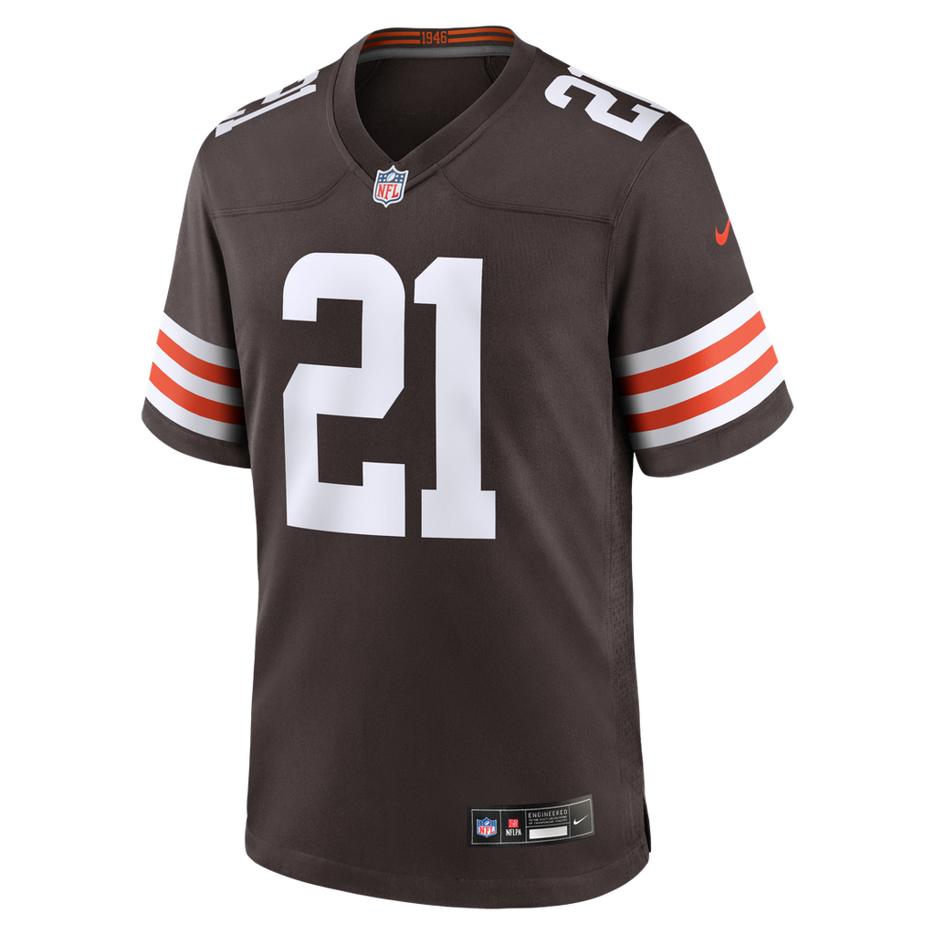 Denzel Ward Cleveland Browns Player Game Jersey - Brown