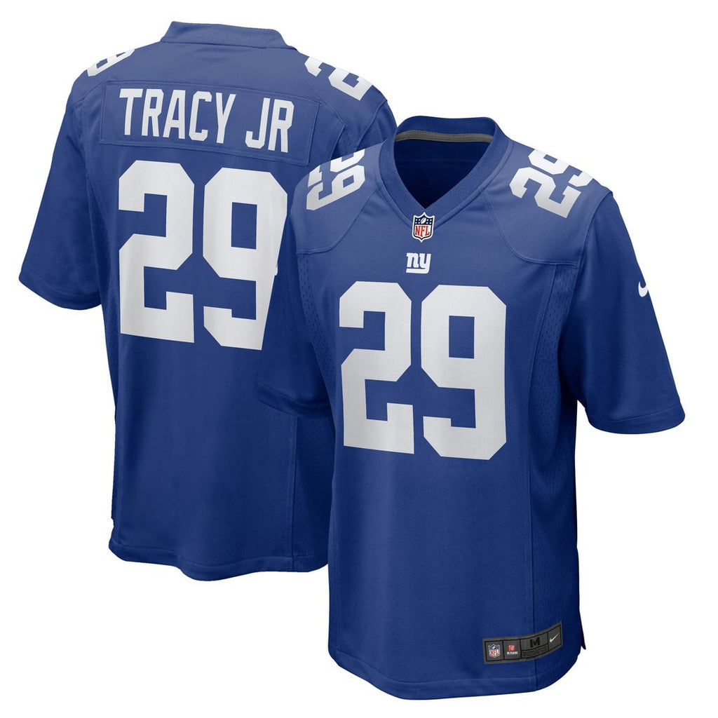 Tyrone Tracy Jr. New York Giants Team Game Jersey - Royal
