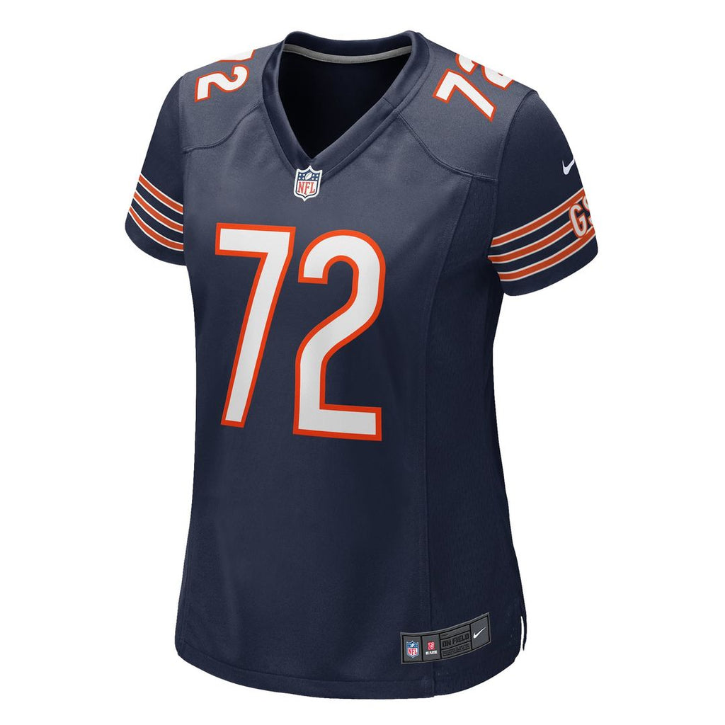 Kiran Amegadjie Chicago Bears Women's Game Jersey - Navy