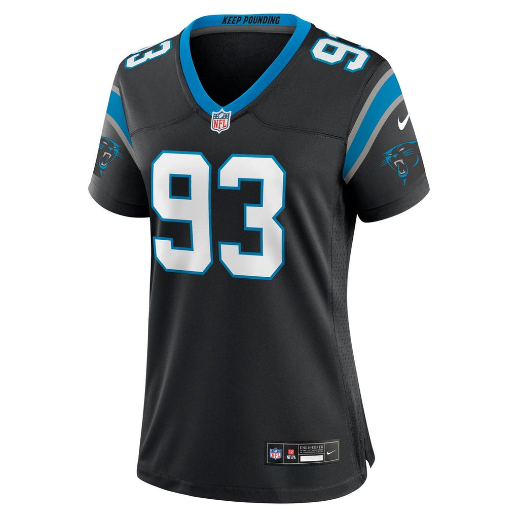 LaBryan Ray Carolina Panthers Women's Team Game Jersey - Black