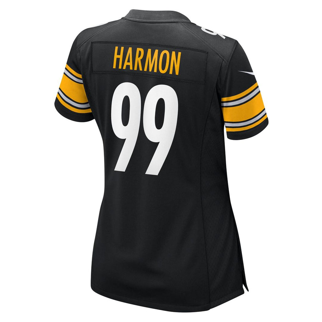 Derrick Harmon Pittsburgh Steelers Women's Team Game Jersey - Black