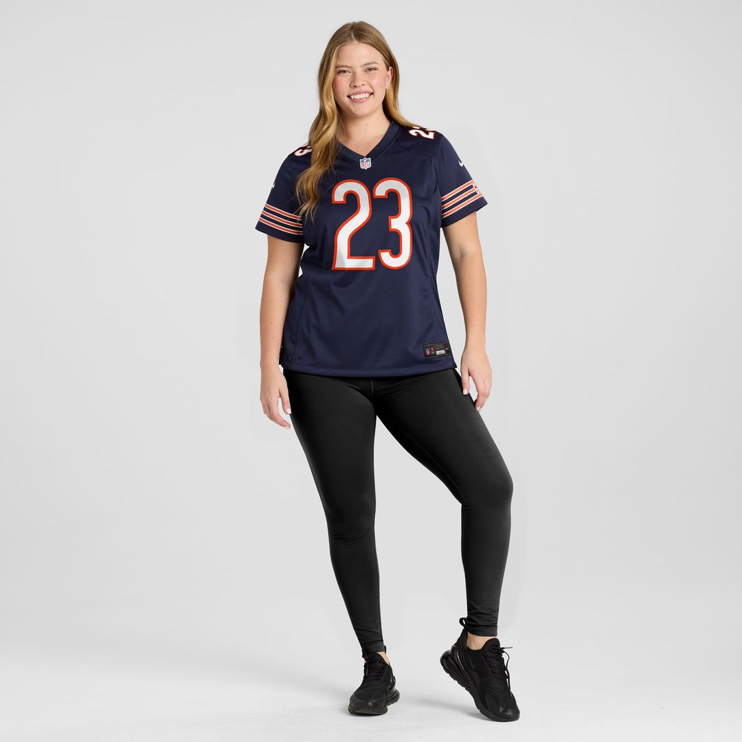 Roschon Johnson Chicago Bears Women's Team Game Jersey - Navy