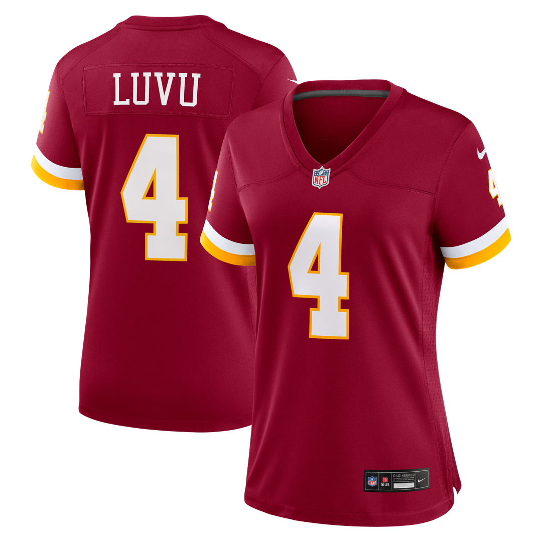 Frankie Luvu Washington Commanders Women's Hail Raiser Alternate Game Jersey - Black