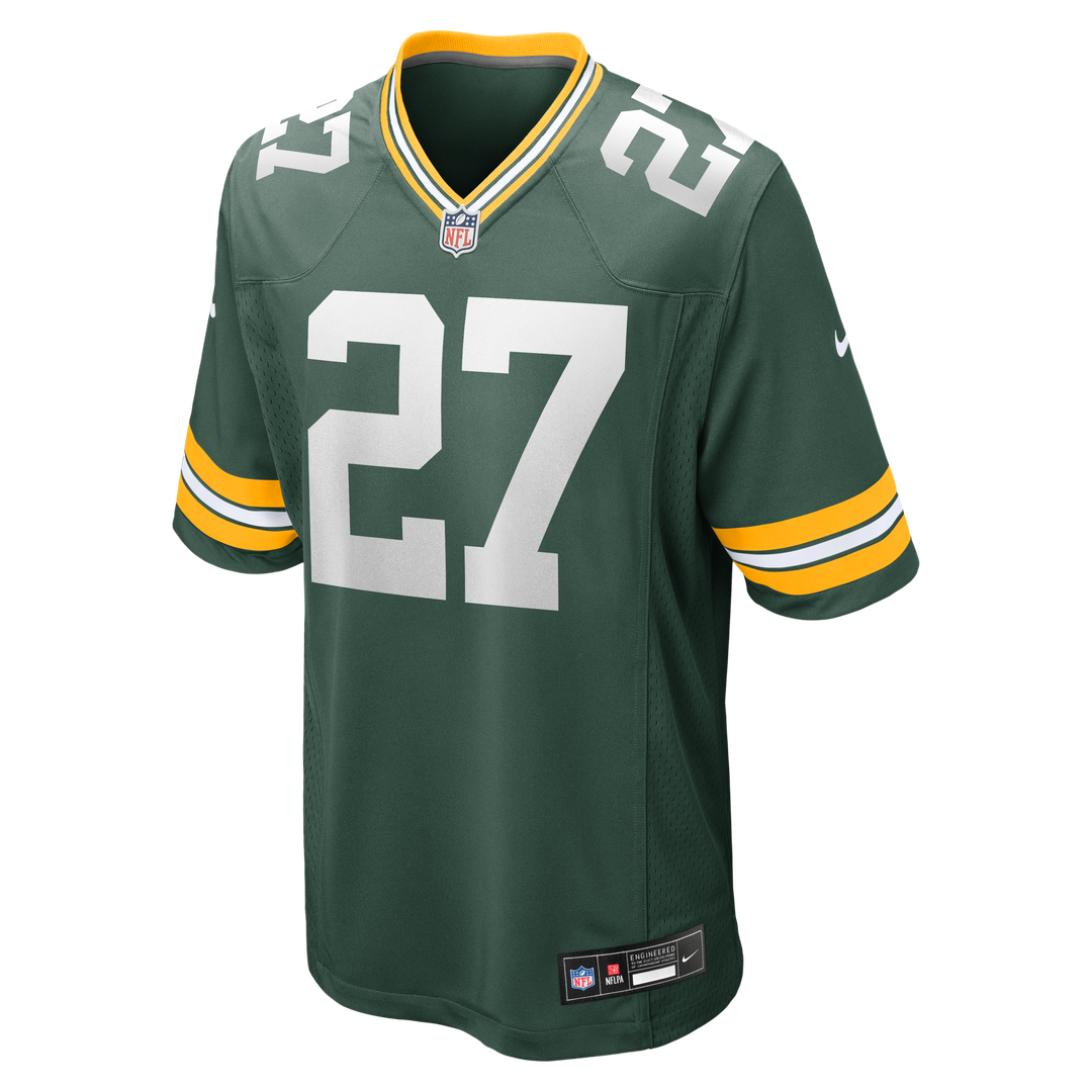 Kitan Oladapo Green Bay Packers Game Jersey - Green