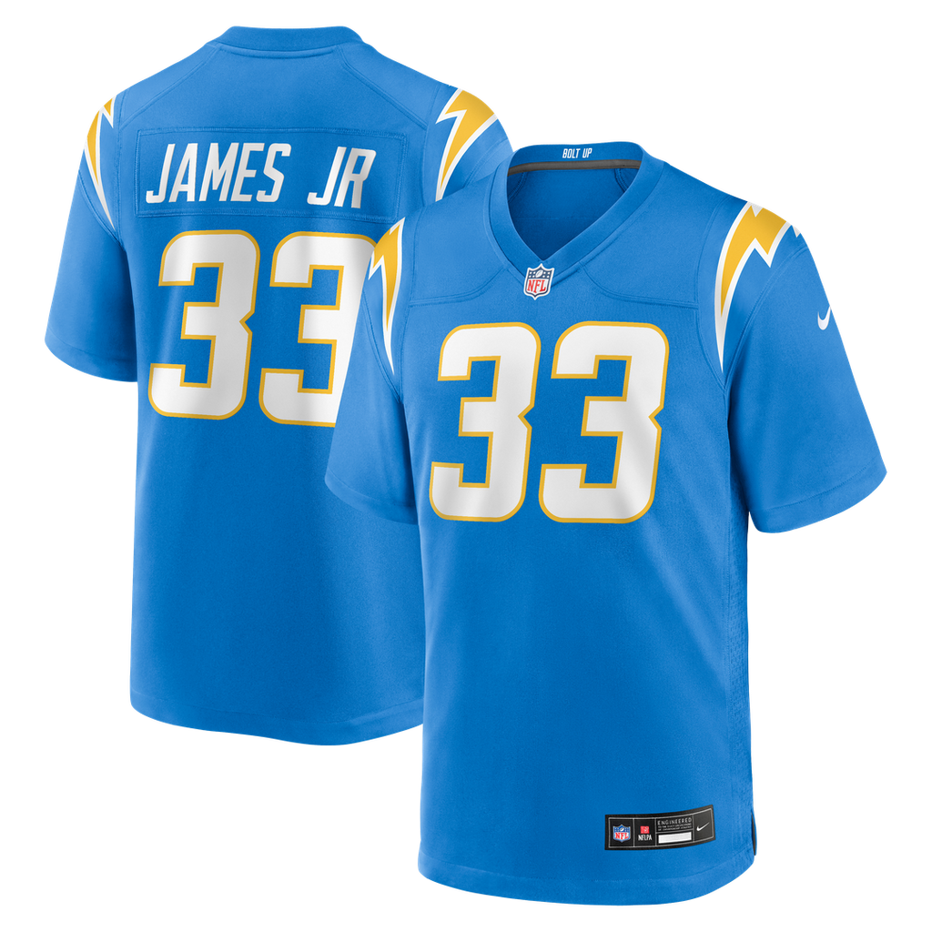 Derwin James Los Angeles Chargers Game Player Jersey - Powder Blue
