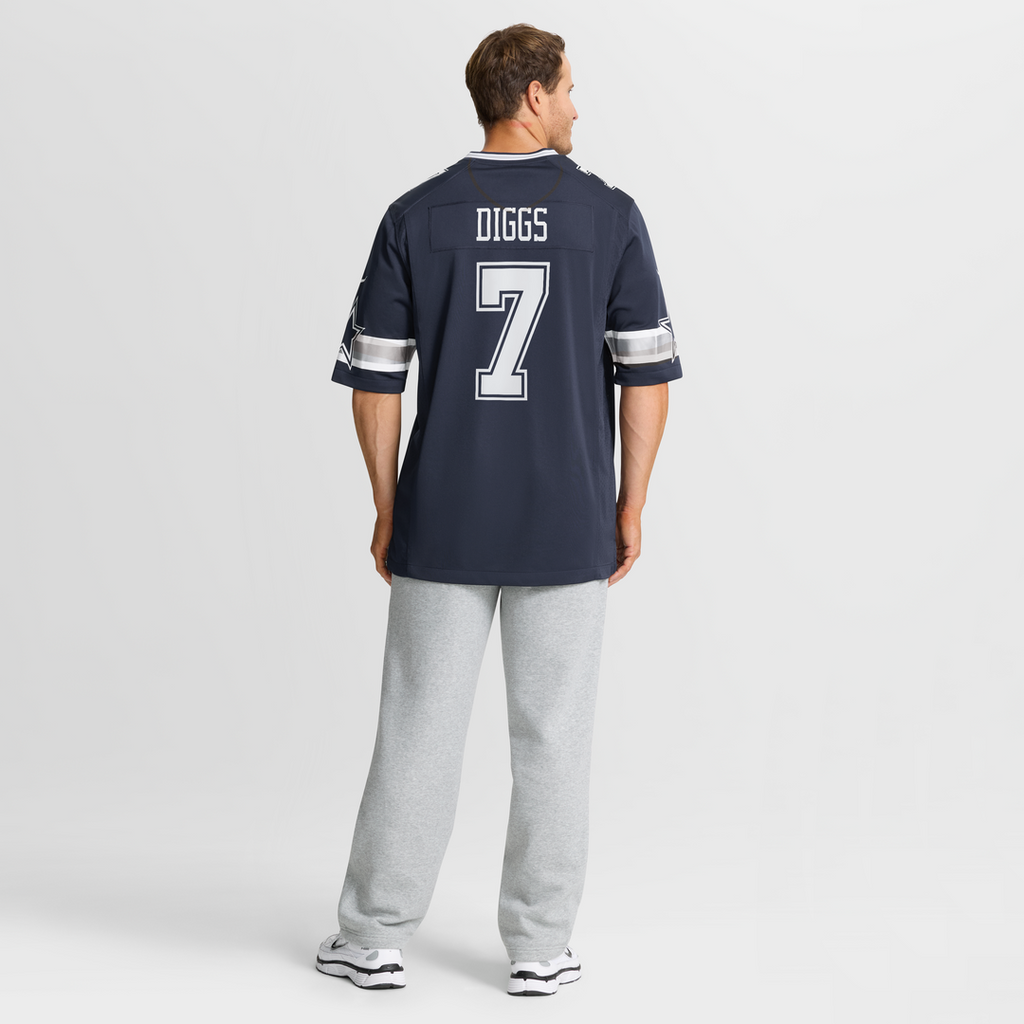 Trevon Diggs Dallas Cowboys Game Jersey - Navy