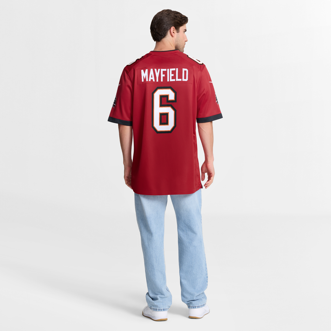 Baker Mayfield Tampa Bay Buccaneers Team Game Jersey - Red