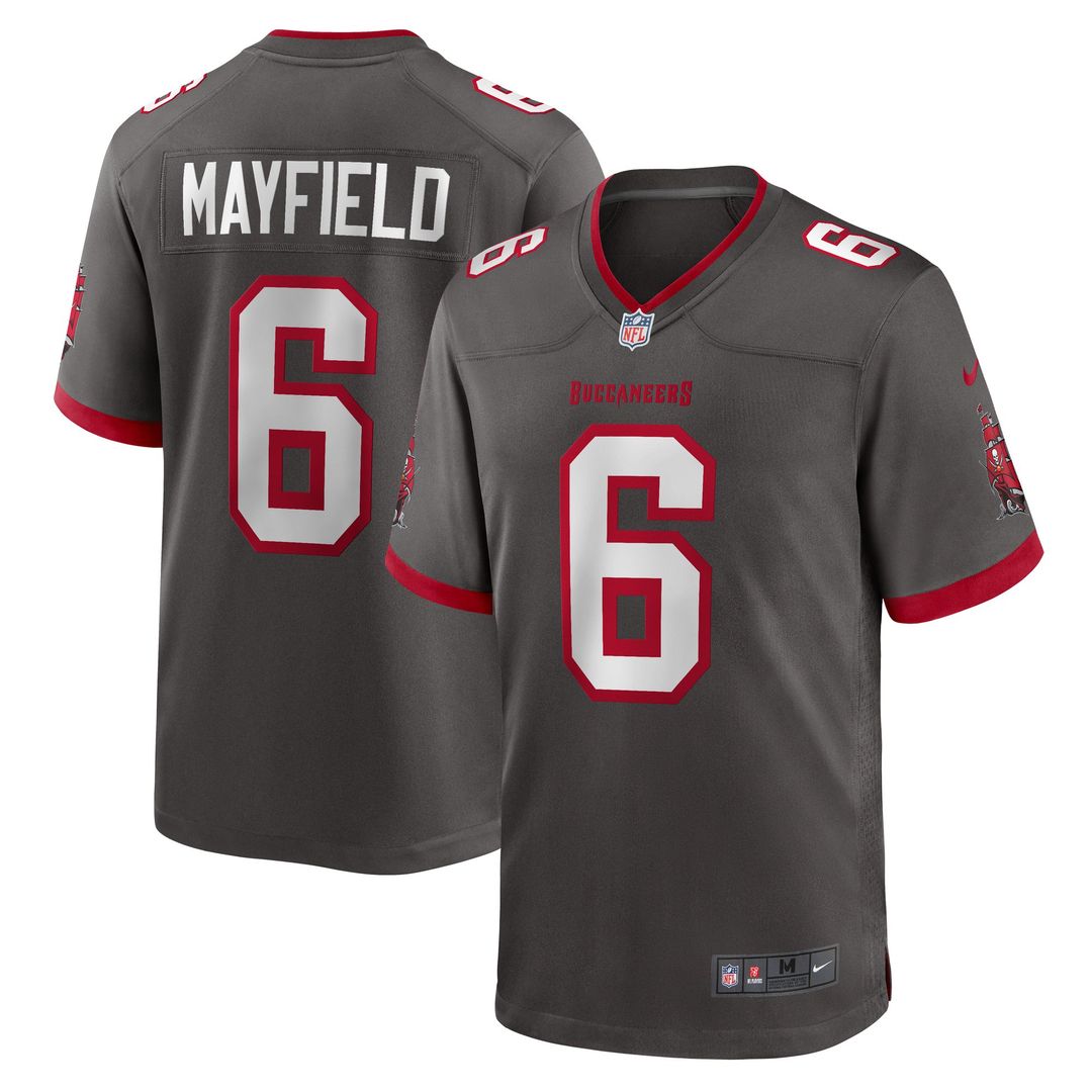 Baker Mayfield Tampa Bay Buccaneers Away Game Jersey - White