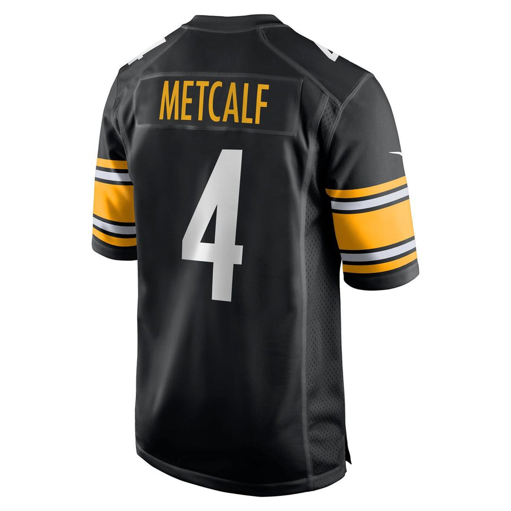 DK Metcalf Pittsburgh Steelers Youth Game Jersey - Black
